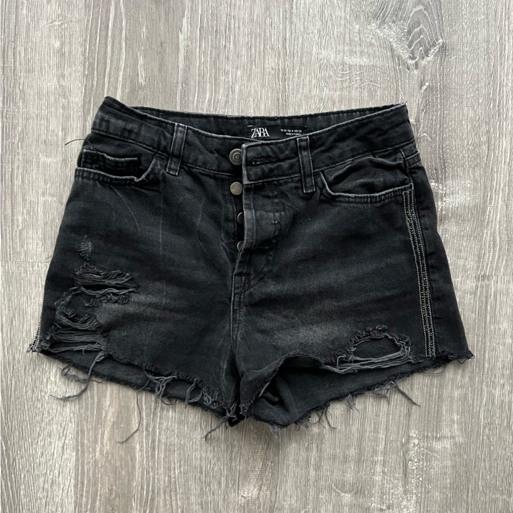 Zara denim shorts